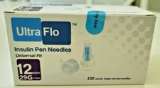 Ultra Flo Pen 12mm 29G Universal Fit 100ct
