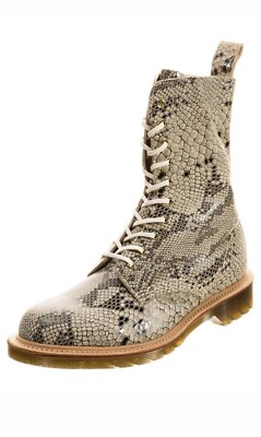 cream dr martens boots