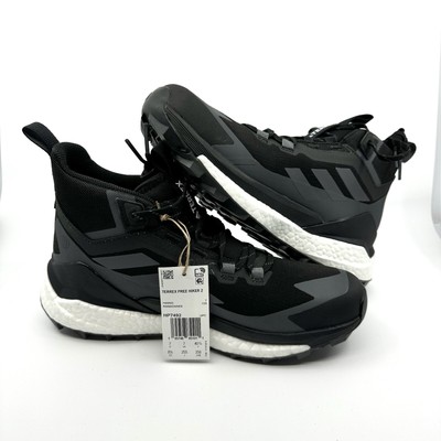 Adidas Hiking Shoes Womens Black Size 8.5 Terrex Free Hiker 2 Trail Shoes NWT