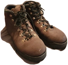 HI-TEC Tuolumne Men's Size 10 Hiking Shoes Boots Smokey Brown 4580 As Is