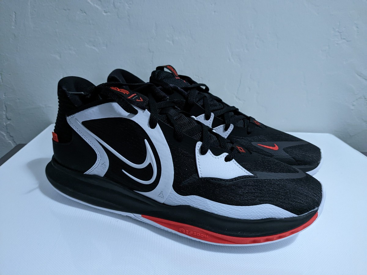 Nike Kyrie Low 5 Mens Basketball Shoes Size 10 Black Red White Dominoes DJ6012 Amazon.com | Nike Mens Kyrie Low 5 DJ6012 001 Dominoes  main image 3