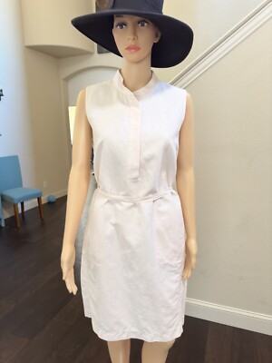 Lafayette 148 New York Women Pink Linen Cotton Casual Dress With Tie 8 EUC | eBay Lafayette 148 New York Women Pink Linen Cotton Casual Dress With Tie 8 EUC | eBay