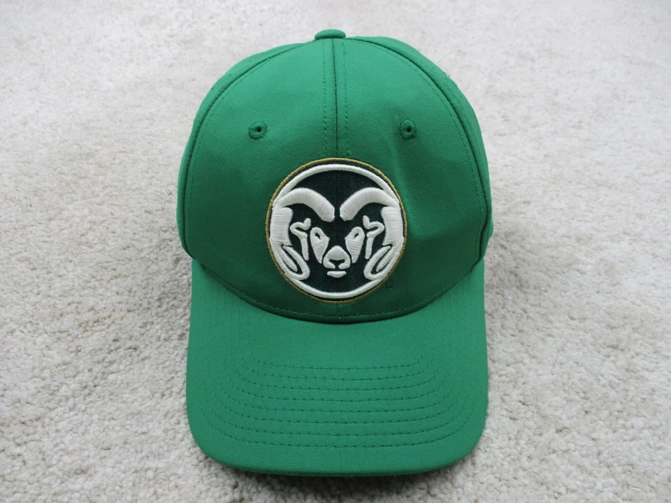 Colorado State Rams Hat Cap Fitted 7 1/8 Green White Logo Zephyr Football Mens - Image 2 of 4