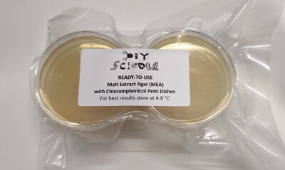 Agar Estratto Di Malto (MEA) Con Cloramfenicolo In 6 Piatti Di Petri Sterili - Per Colture Microbiologiche - Foto 8