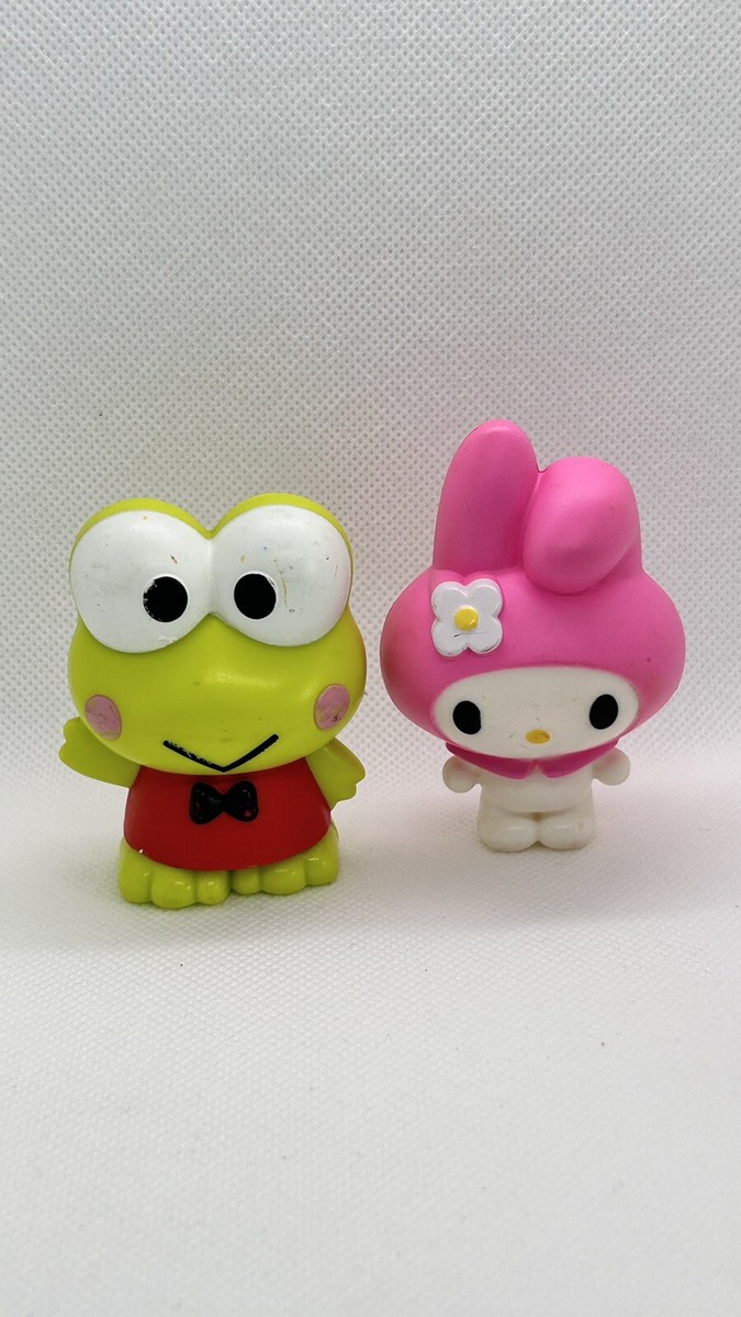 Hello Kitty Sanrio My Melody & Keroppi Frog Plastic Figure