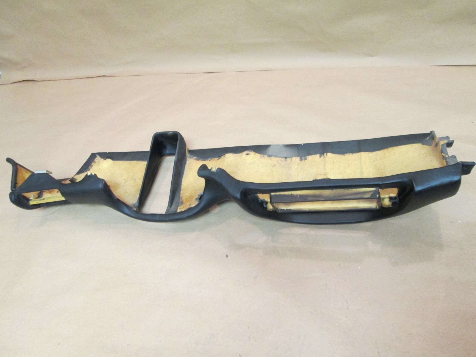 Ferrari 360 -LH Lower Dash Panel - Black / Red Stitch # 63547300