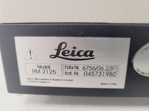 Leica RM2125RT Microtome Lab - Picture 5 of 11