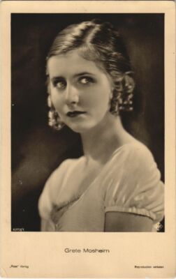 CPA AK Grete Mosheim FILMSTAR (1153850)