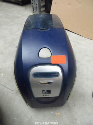 Zebra P120i LAN USB Double Sided Colour ID Card Printer DEFECT - DOES NOT PRINT