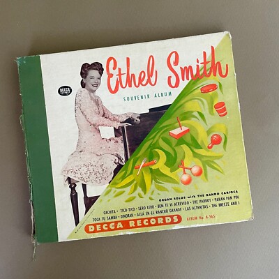 1947 ETHEL SMITH Organ Solos w/ BANDO CARIOCA  Souvenir Album DECCA - 2 of 4