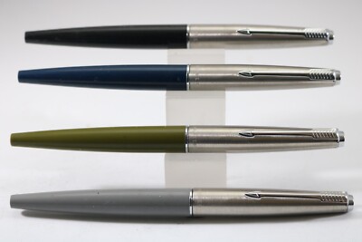 Vintage (c1967-71) Parker 45 Touché Stift mit weicher Spitze, 4 verschiedene Farben, UK-Verkäufer