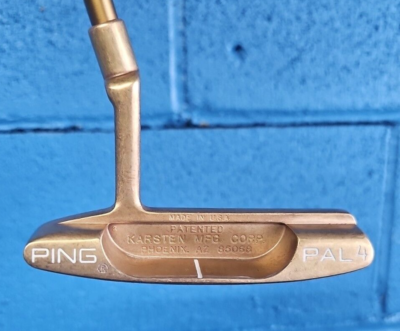 PING PAL 4 パター　ゴールド稀少モデル　34インチ PING PAL 4 パター ゴールド稀少モデル 34インチ パター PING タイン H