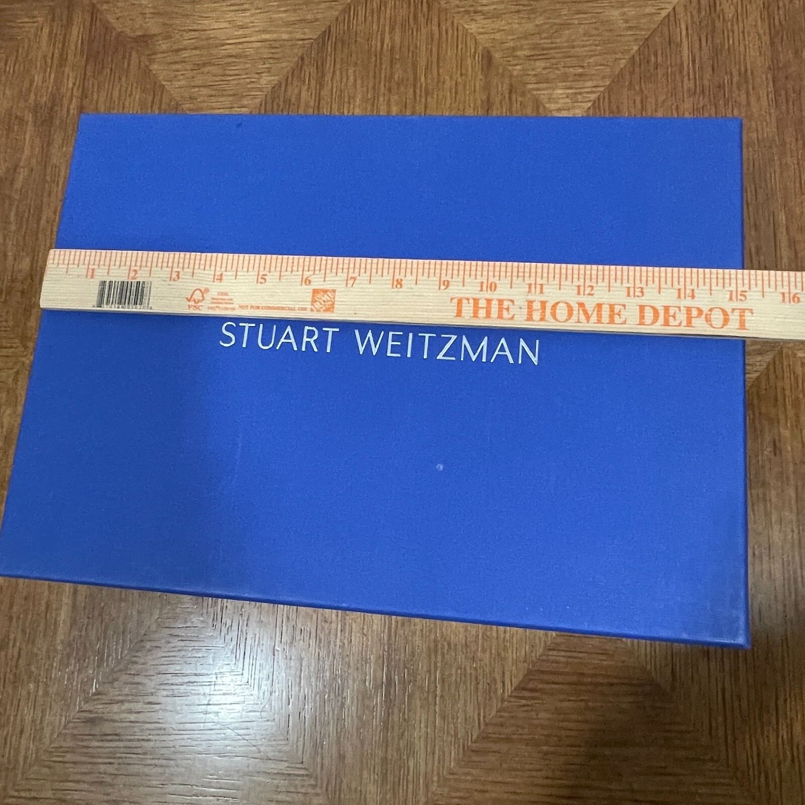 Stuart Weitzman Empty Gift Box with Dust Bag and Inserts 15” x 11” x 4”