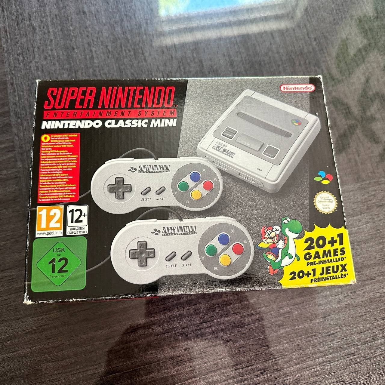 Nintendo SNES Super NES Classic Mini EUropean Version Collectible