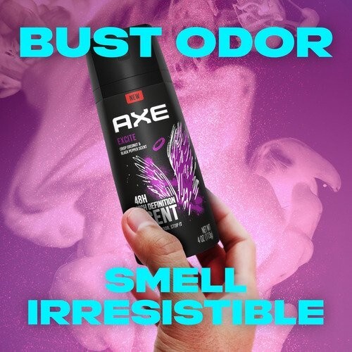 Axe Deodorant Bodyspray, Excite, 150ml (Pack of 6)