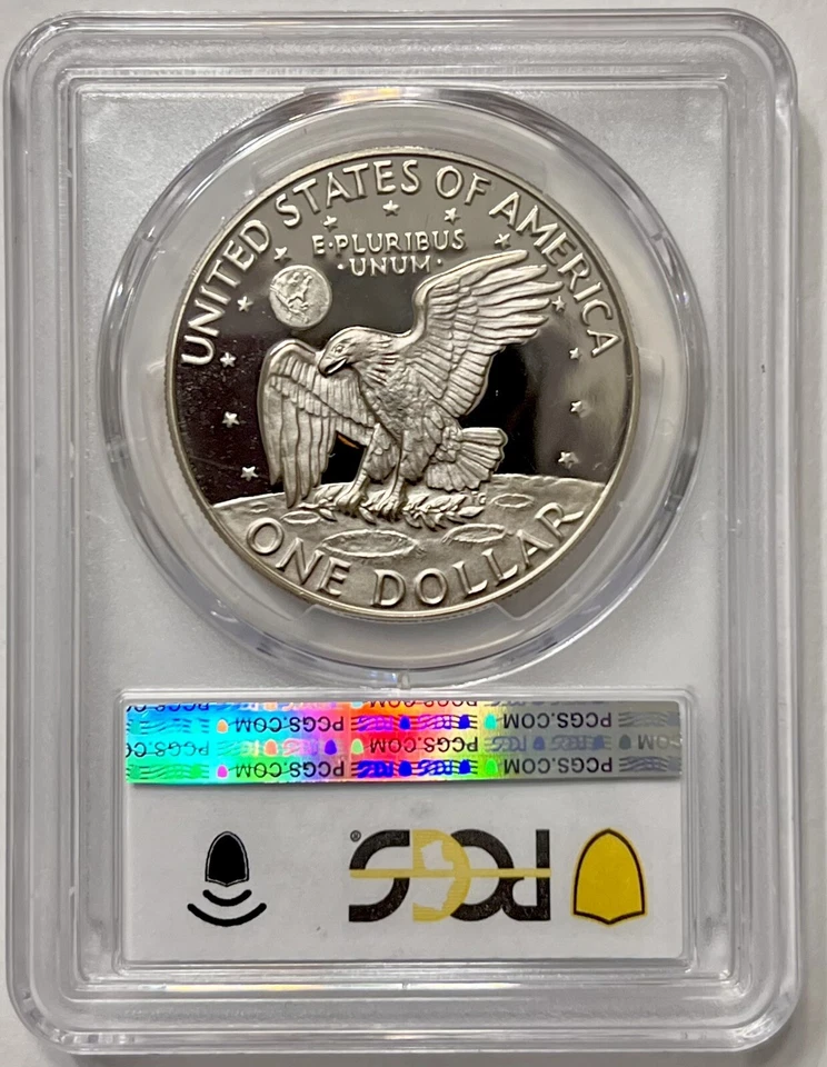 Eisenhower Ike Dollar Lot 1978 S PCGS PR 69 Deep Cameo Uncirculated $1 Coin - Image 4 of 4