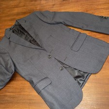 Calvin Klein Boy  s Gray Blazer