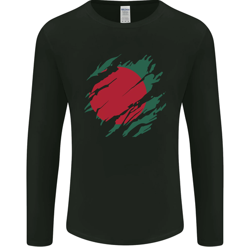T-shirt Déchiré Style Sud-Corée Avec Drapeau - T-shirt Gildan Light - Taille L - Neuf