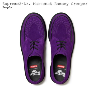 Brand New Supreme® x Dr. Martens® Ramsey Creeper - Purple Brand New Supreme® x Dr. Martens® Ramsey Creeper - Purple
