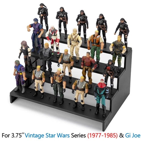 NEW Display Stands BASE For 3.75'' VINTAGE Star wars & Vintage Gi joe Figure