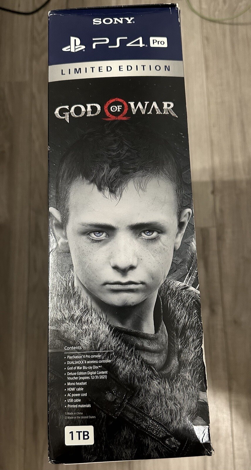 PlayStation 4 Pro Limited Edition God of War Console (NEW) eBay