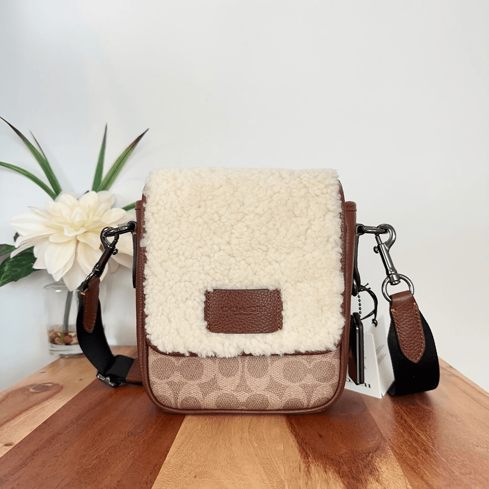 シグネチャー柄☆ショルダーバッグ【COACH】Lucas Crossbody NWT Coach Lucas Crossbody Bag In Signature Jacquard | eBay
