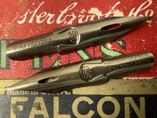 2 Vintage Esterbrook 048 Falcon Dip Pen Nibs