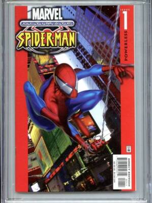 アルティメットスパイダーマン #1 CGC 9.8 Spider-Manアメコミ Ultimate Spider-Man #1 CGC 9.8 White Pages 1st Ultimate Title