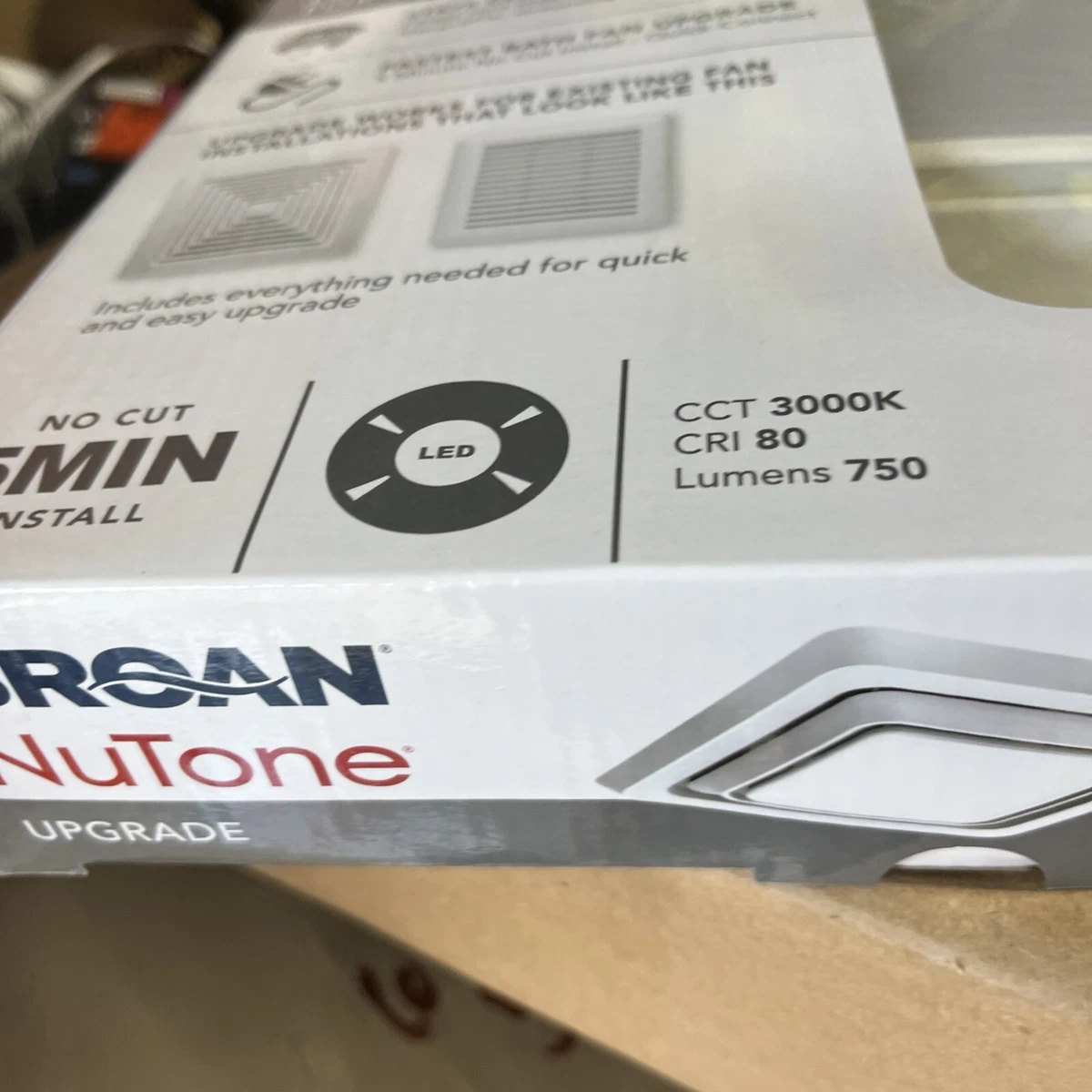Broan-NuTone FG600 Grille Bath Fan Upgrade Kit, White | eBay
