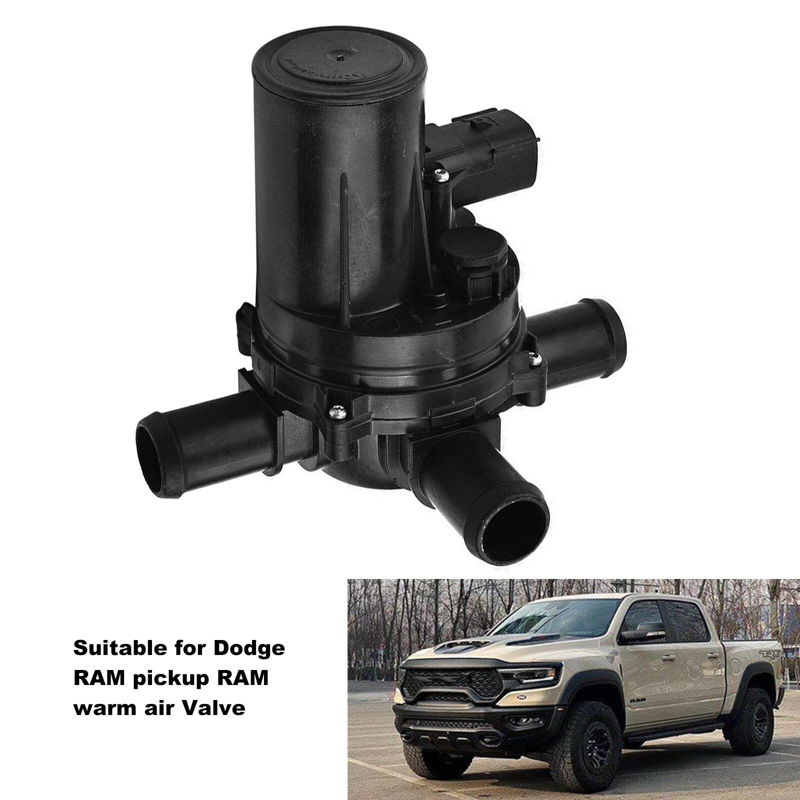 Engine Coolant Valve Replace For 20142019 Dodge Ram 1500 3.0L Diesel 52014971AB eBay