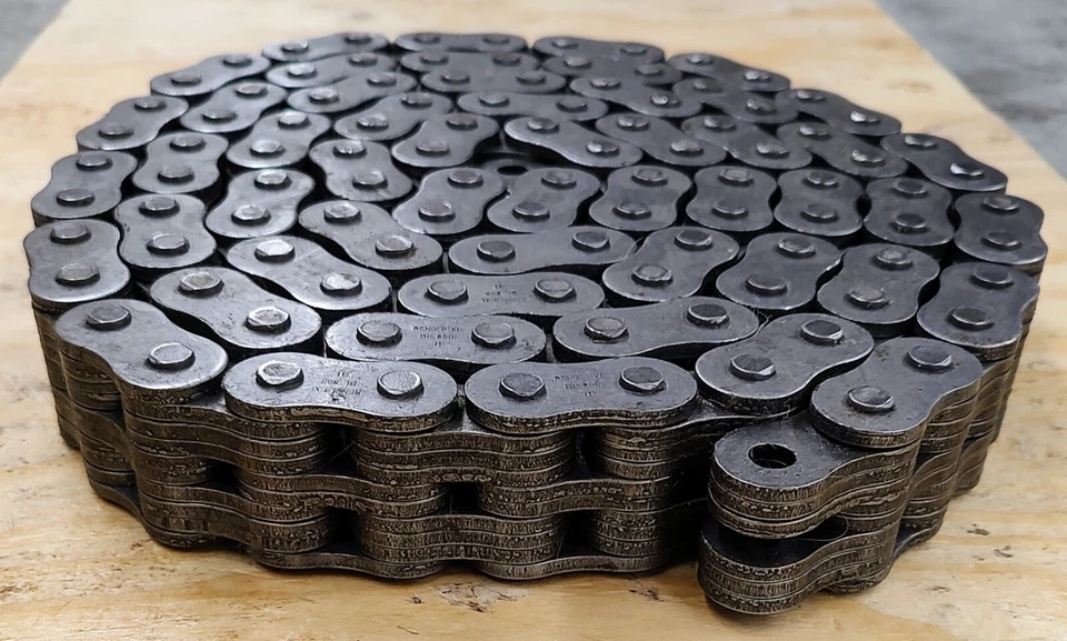 Fork Lift Leaf Chain 1" Pitch Renold XL BL 800 31, 4 x 6 Lacing - 9 ft. Length - Image 3 of 4