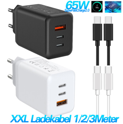 Für Samsung Galaxy Handy Tablet Notebook Superschnellladegerät Usb C Ladekabel