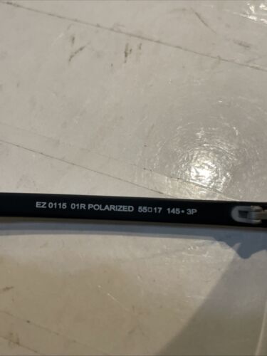 NEU Ermenegildo Zegna EZ 0115 01AR 55-17-145 SCHWARZ POLARISIERTE SONNENBRILLE - Bild 6 von 24