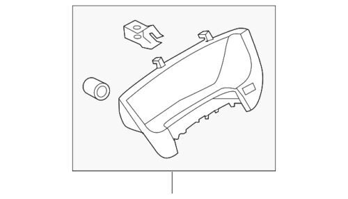 Marco de cuadro para Ford (N/P FB5Z-78044D70-BA)