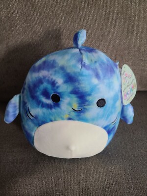 Luther The Shark Squishmallow 8 Inch | eBay