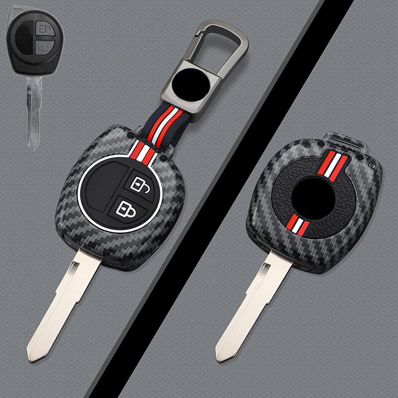 Zinc Alloy Silicone Car Key Case Cover For Suzuki Swift Liana Grand Splash Alto - Изображение 3 из 4