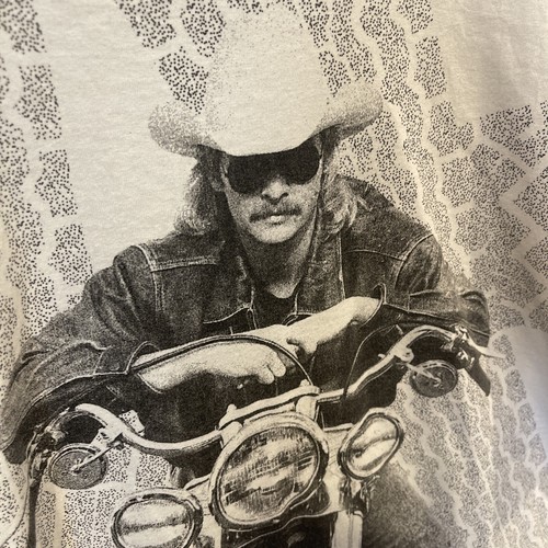 ALAN JACKSON 1993 ALLOVER PRINT TEE SIZE XL - Picture 4 of 10