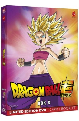 DRAGON BALL SUPER - BOX 8 - LIMITED EDITION - 3 DVD + BOOKLET CARDS