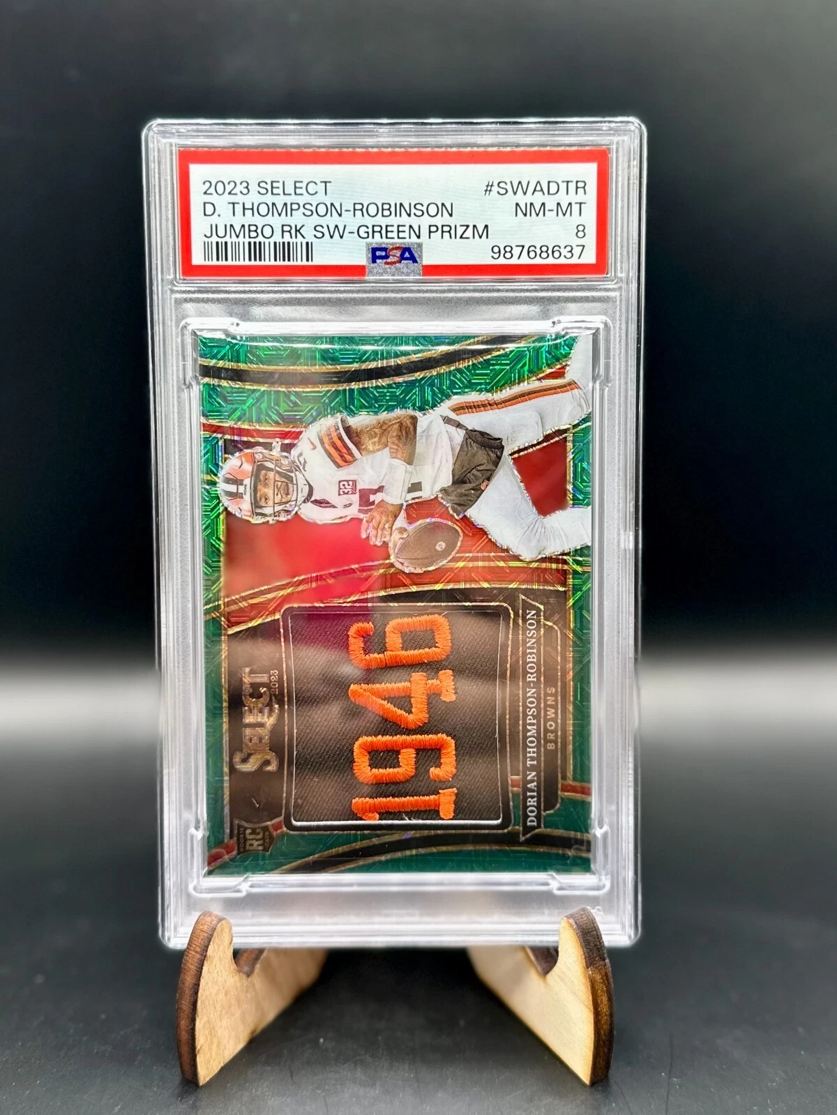 Dorian Thompson-Robinson Panini Select Jumbo Rookie Swatches #SWADTR Green