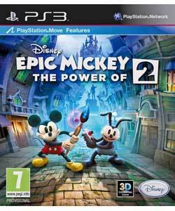 Disney Epic Mickey 2: The Power of Two (Sony PlayStation 3, 2012)