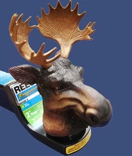 new MOOSE ANTLERS suv boat rv trailer HITCH antler Tow Ball Cover Large Towing