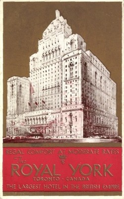 Ak Toronto Ontario Kanada, View of the Royal York Hotel - 4925099