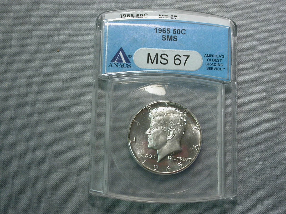 SMS Cameo Kennedy Half Dollars 1965 for sale | eBay