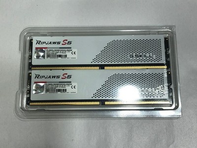 G.SKILL Ripjaws S5 Series 64GB 2 x 32GB DDR5 5600 WHITE F5-5600J3636D32GX2-RS5W