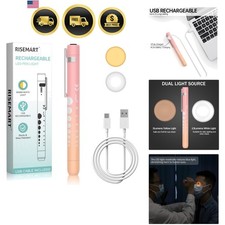 Rechargeable Pen Light for Nurses and Doctors LED Medical Penlight with USB...