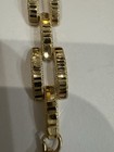 Vtg 10kt Solid Gold 5.482g Clasp 14kt Beautiful Intricate Bracelet 7.5” Tested — photo 4