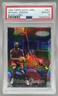 149262294 Michael Jordan 1998 Topps #GL1 Gold Label Black PSA 10