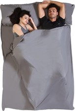 Sleeping Bag Liner - Adult Sleep Sack Travel Sheets for Hotel - Travel Slee...