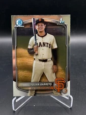 2025 Bowman Chrome Baseball #BCP-229 Yulian Barreto Bowman Chrome Prospects