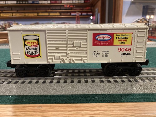Lionel 9046 True Value Tru Test Quality Pintura Tren Caja Coche Calibre O Posguerra | Condition: Used